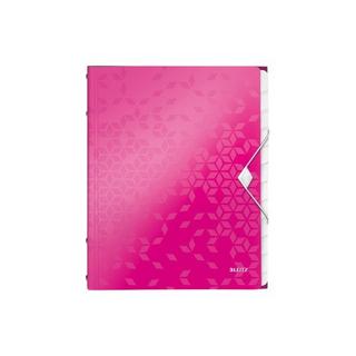 Leitz LEITZ Ordnungsmappe WOW PP A4 46340023 pink 12-teilig  