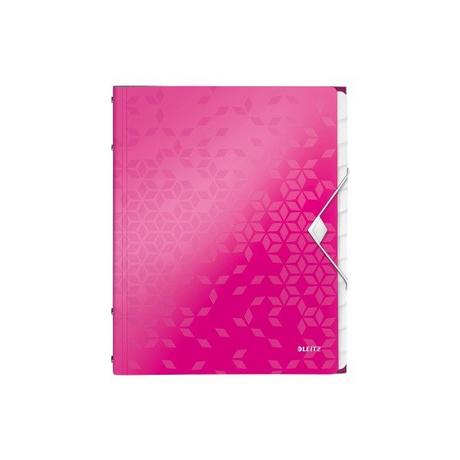 Leitz LEITZ Ordnungsmappe WOW PP A4 46340023 pink 12-teilig  