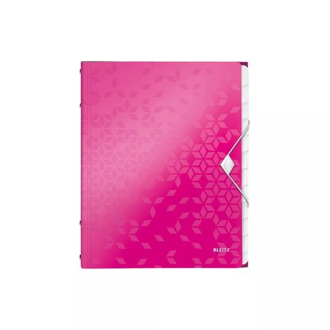 Leitz WOW Polypropylène (PP) Métallique, Rose A4