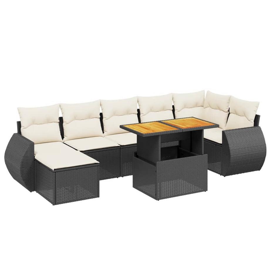 VidaXL Garten sofagarnitur poly-rattan  