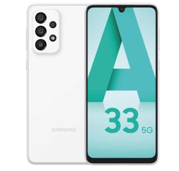 SAMSUNG  Samsung Galaxy A33 Dual A336e 5G 128GB Weiß(8GB) 