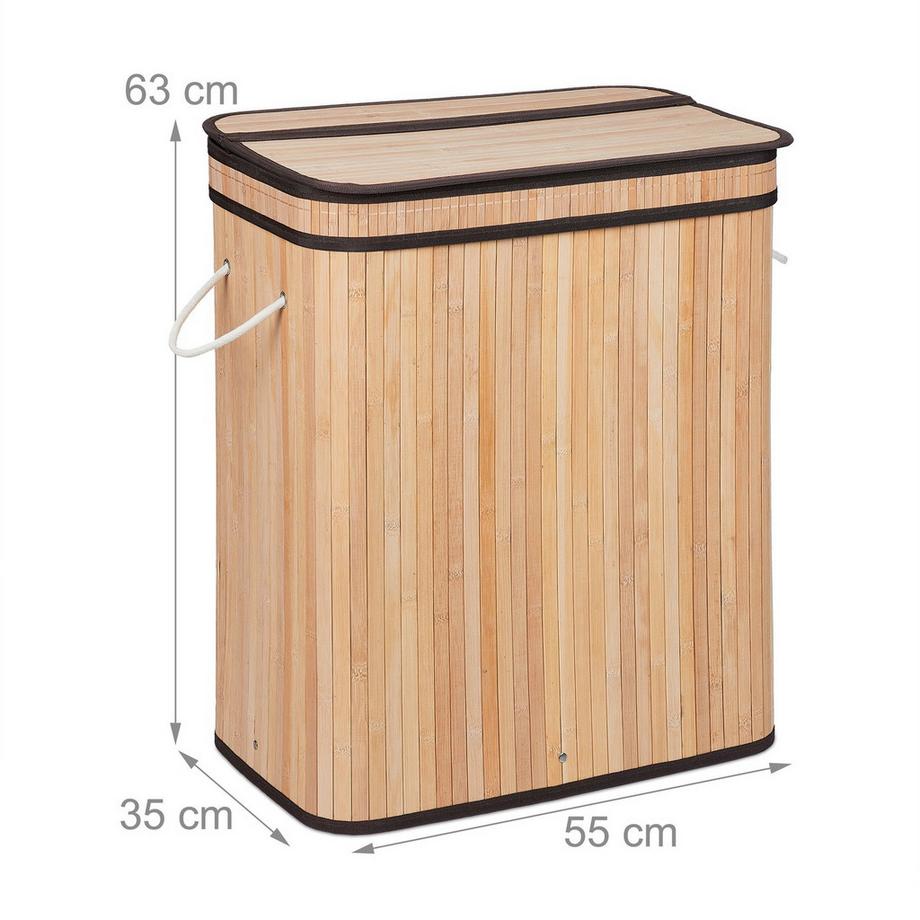 B2X Trieur de linge en bambou  