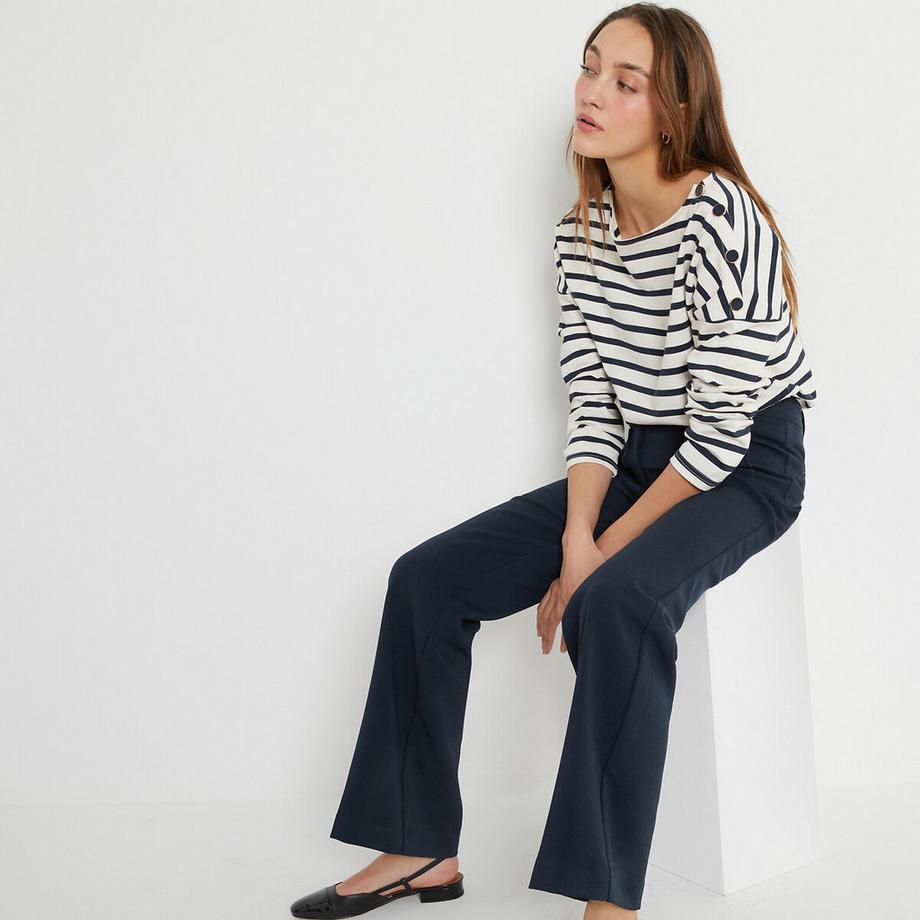 La Redoute Collections Pantalon flare Signature  