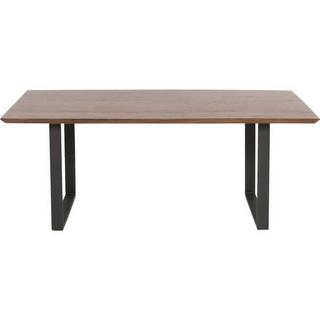 KARE Design Tisch Symphony Walnut Rohstahl 160x80cm  