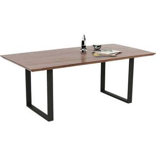 KARE Design Tisch Symphony Walnut Rohstahl 160x80cm  