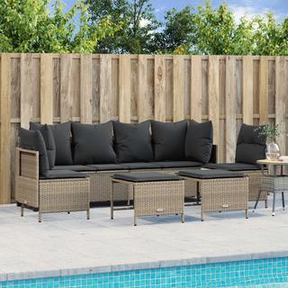 VidaXL Garten sofagarnitur poly-rattan  