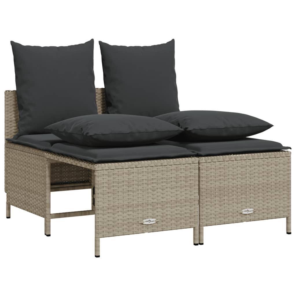 VidaXL Garten sofagarnitur poly-rattan  