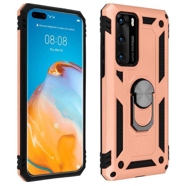 Avizar  Cover Antiurto Huawei P40 Rosa gold 