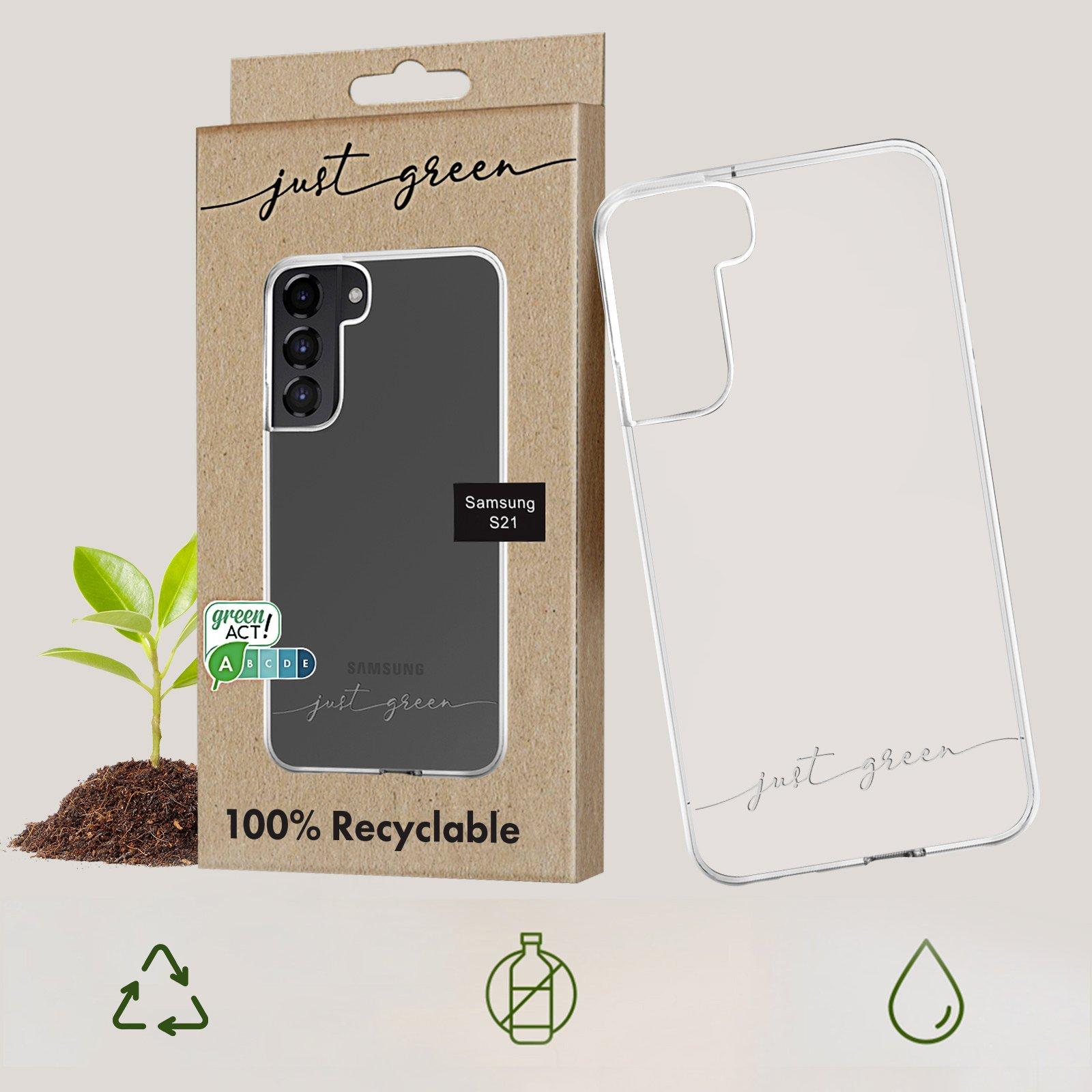 Just green  Coque Samsung Galaxy S21 Recyclable 