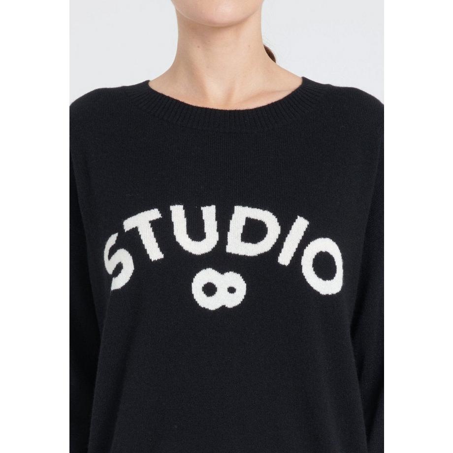 Studio Cashmere8 ZAYA 4 Studio 8 Pull Col Rond Cachemire  