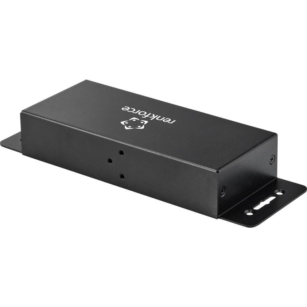 Renkforce  Renkforce Hub industriel 4x, USB 3 type C 