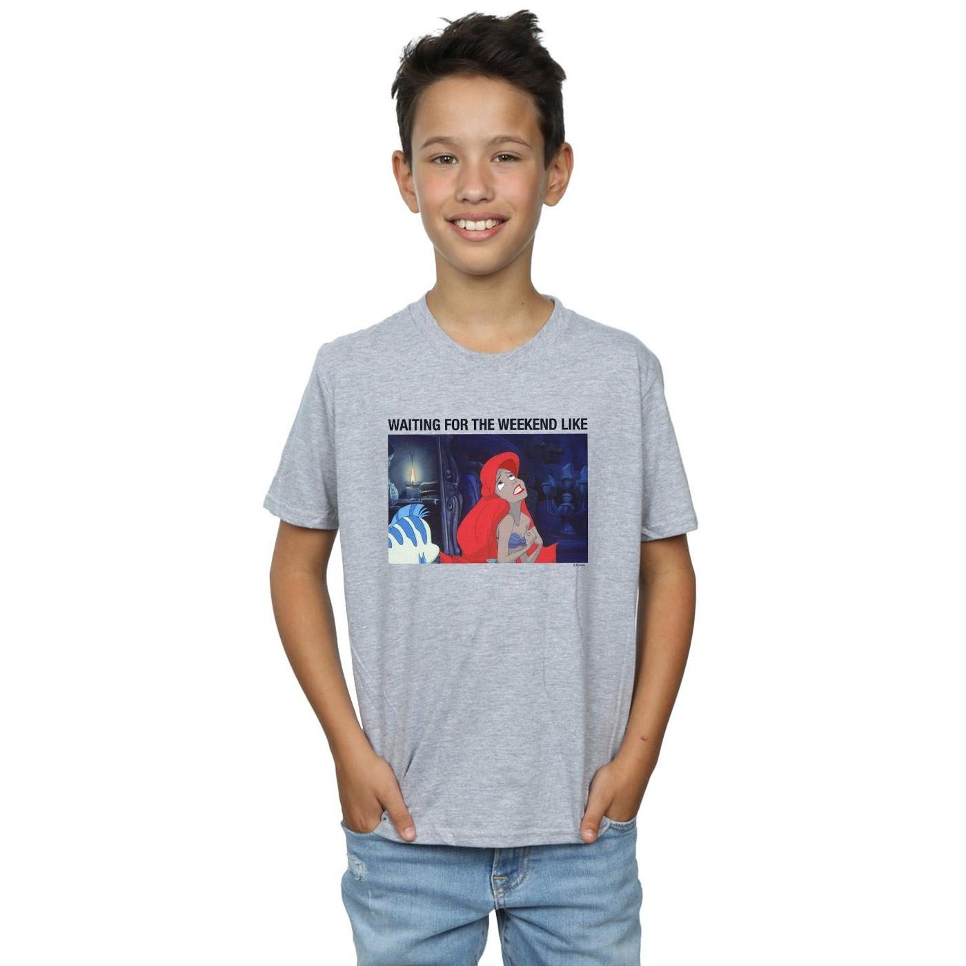 Disney  The Little Mermaid Waiting For The Weekend TShirt 