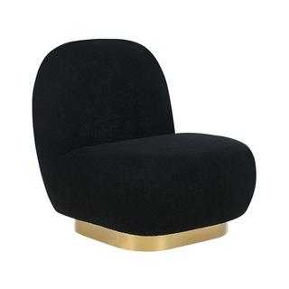 Beliani Fauteuil en Bouclé Moderne LOVIISA  