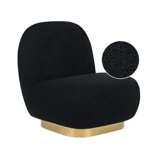 Beliani Fauteuil en Bouclé Moderne LOVIISA  