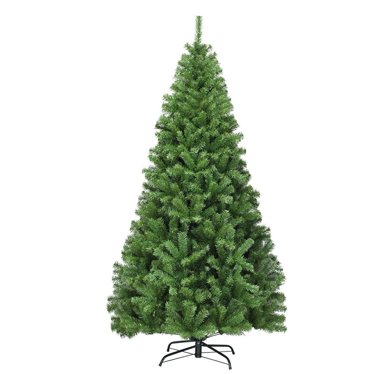 Northix 180cm Künstlicher Weihnachtsbaum Tannenbaum Christbaum mit 1.000 PVC-Tannennadeln Grün  