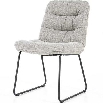 Sedia Danica Baquer grigio chiaro