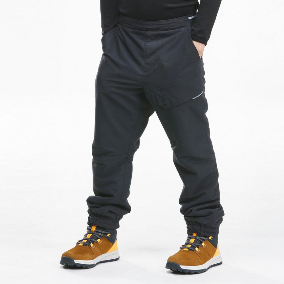 Pantaloni da trekking bambino NH100 caldi idrorepellenti