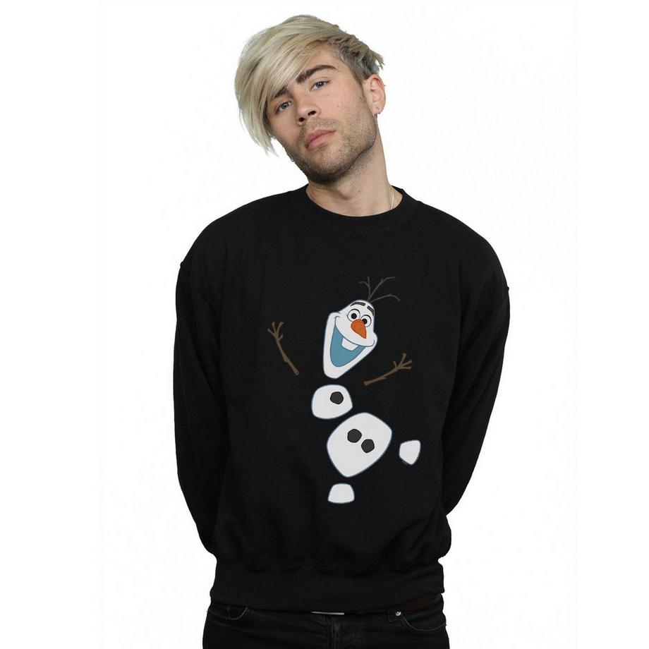 Disney Frozen Olaf Sweatshirt Col Rond  