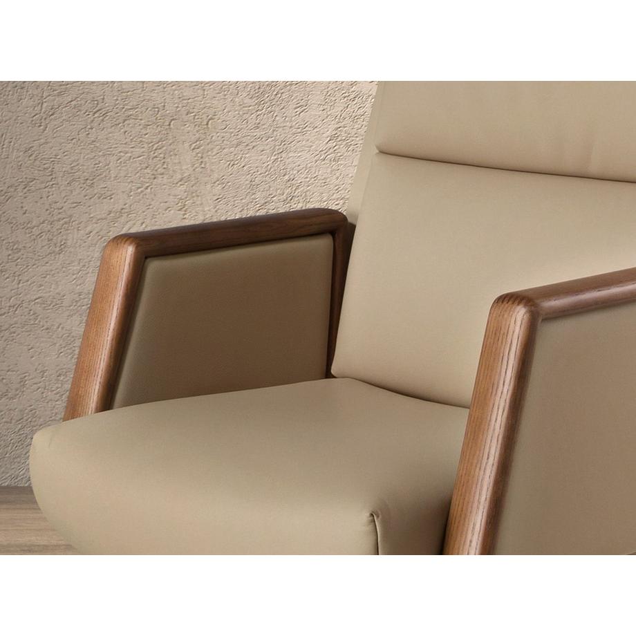 ANGEL CERDA Fauteuil de bureau pivotant en similicuir  