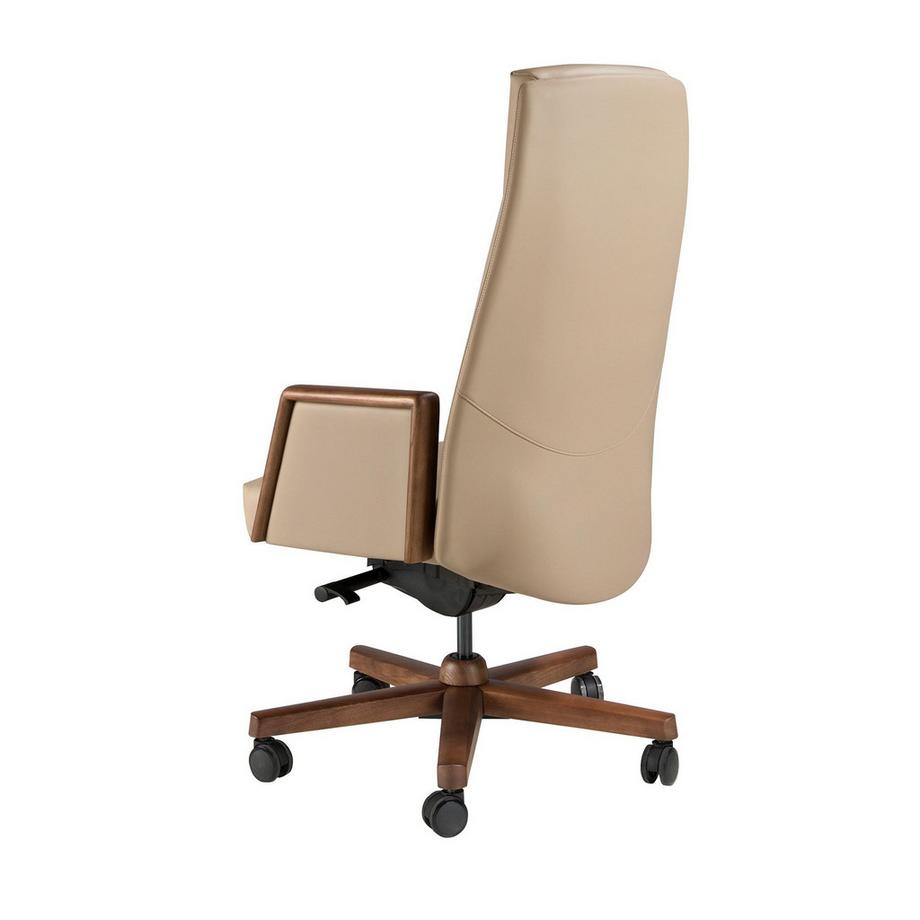 ANGEL CERDA Fauteuil de bureau pivotant en similicuir  