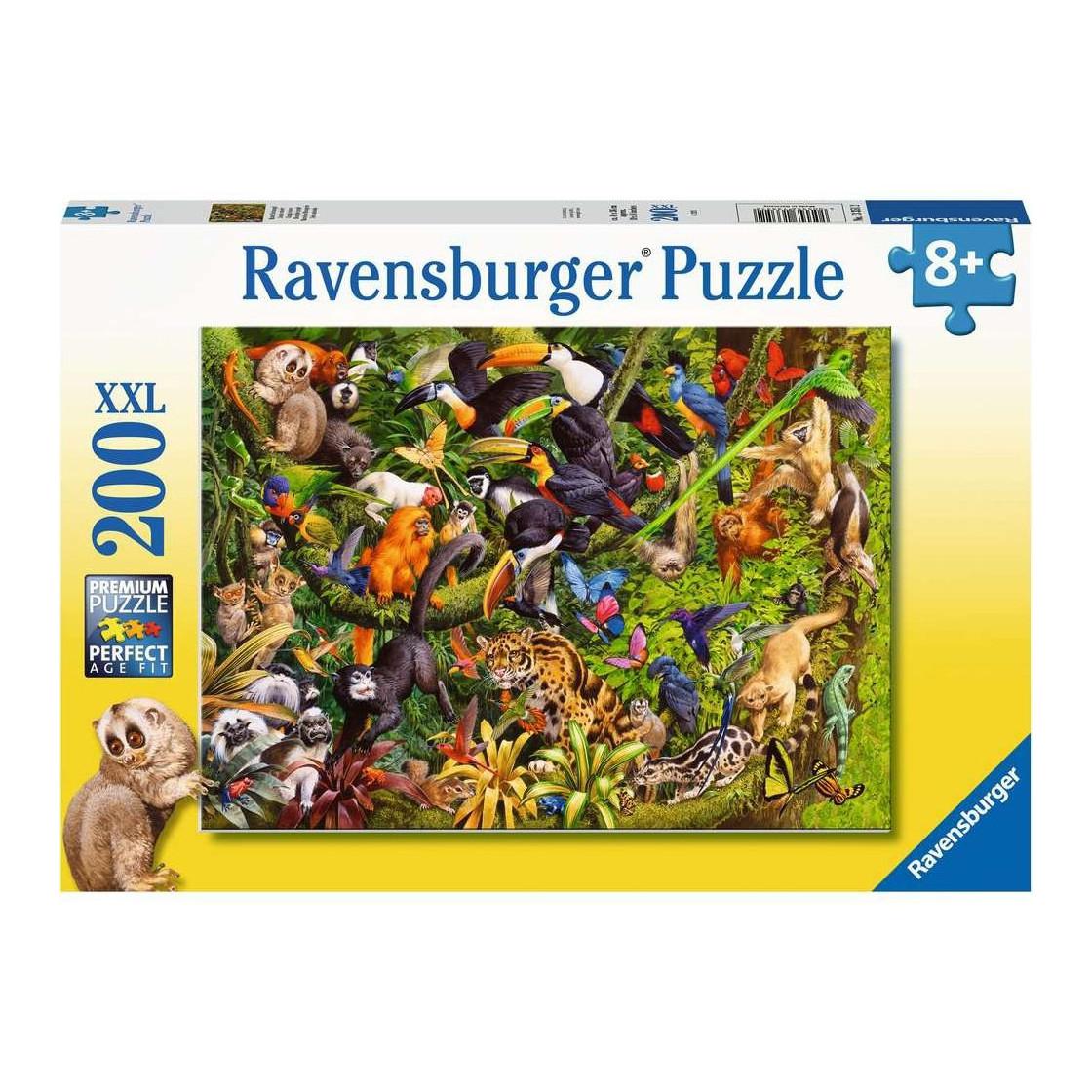 Image of Puzzle Bunter Dschungel (200XXL)