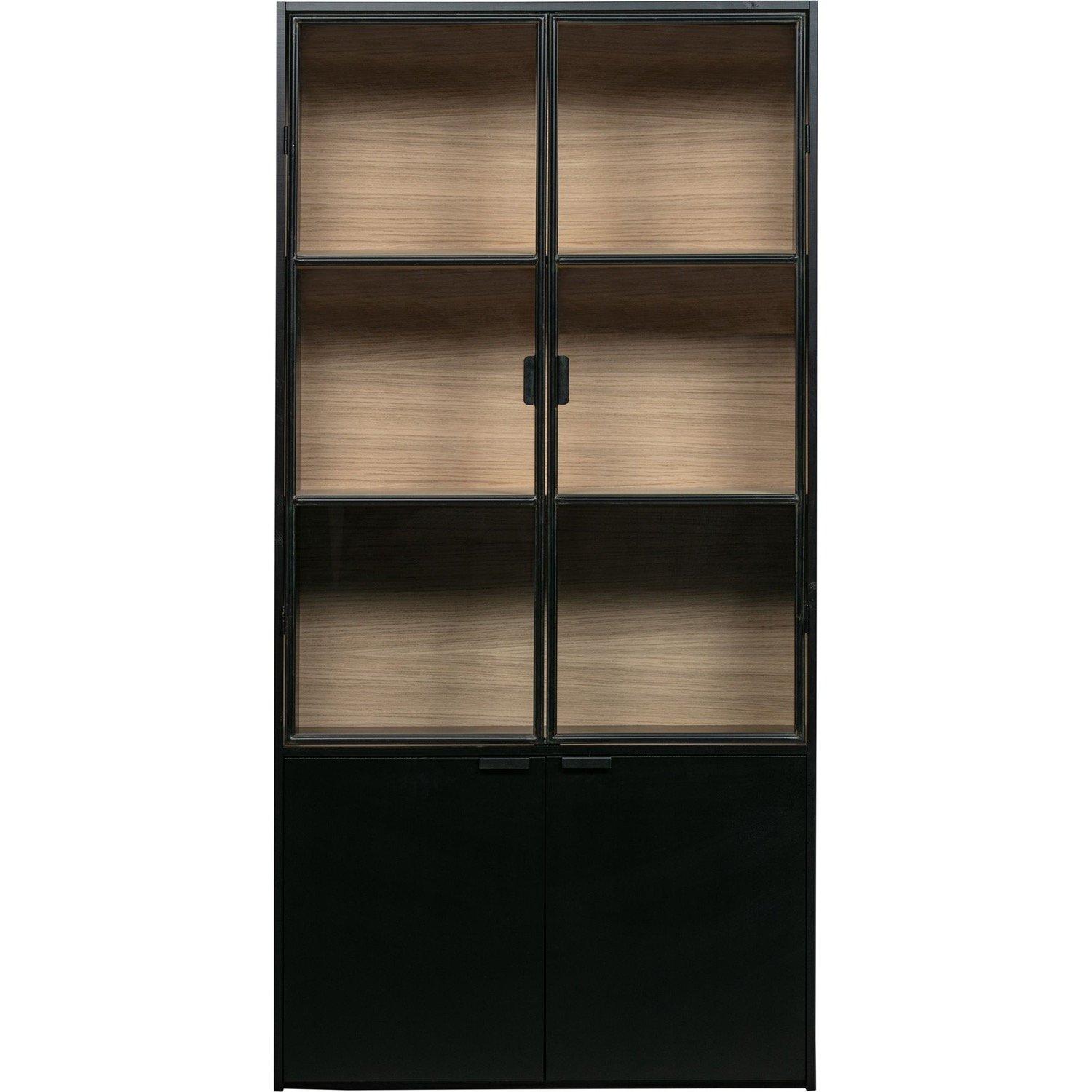 Image of Vitrinenschrank Sivan Kiefer 200x100 Vitrinenschrank Sivan Kiefer 200x100