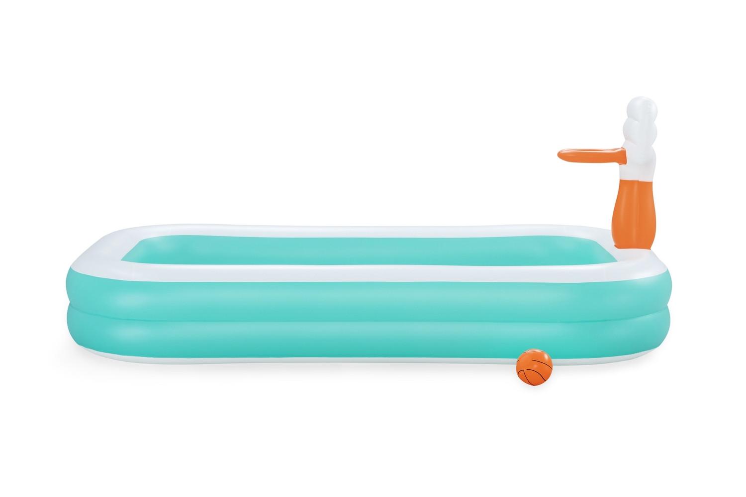 Bestway  Piscina per famiglie Dunk n Splash 251 x 168 x 102 cm 