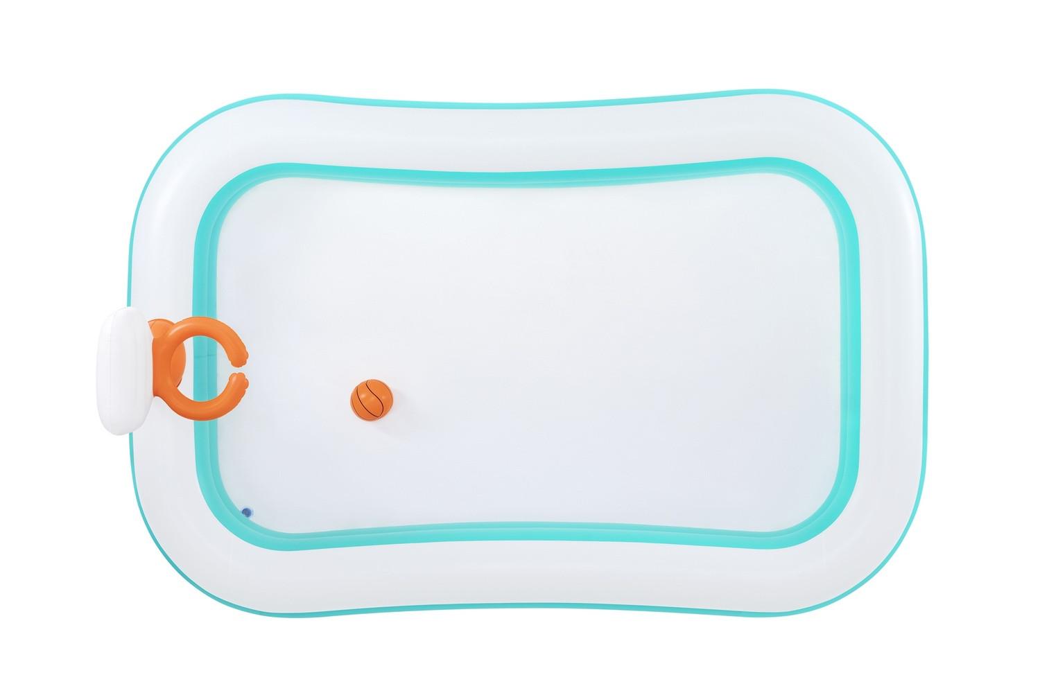 Bestway  Piscina per famiglie Dunk n Splash 251 x 168 x 102 cm 