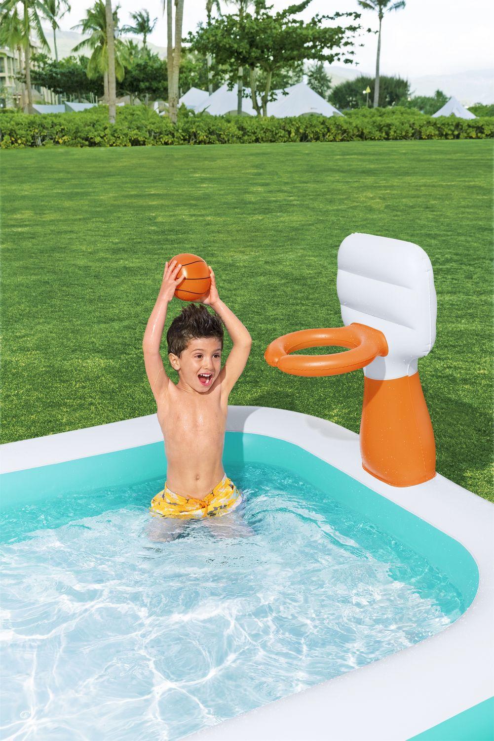 Bestway  Piscina per famiglie Dunk n Splash 251 x 168 x 102 cm 