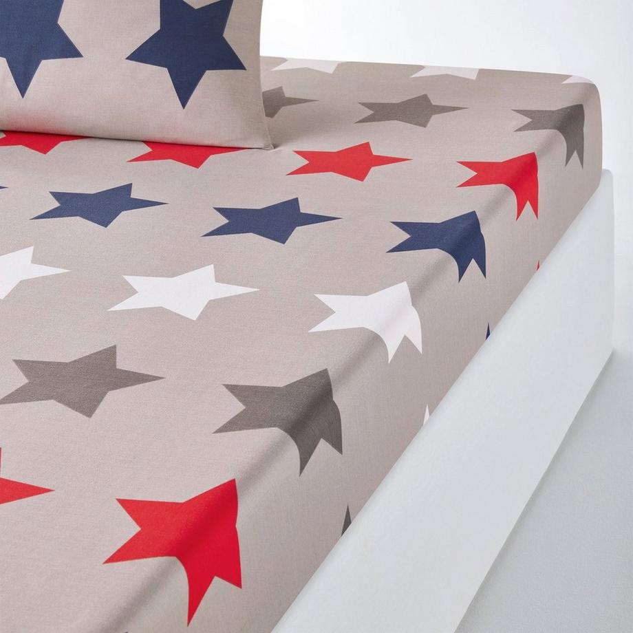 SO'HOME Lenzuolo con Angoli Stelle  