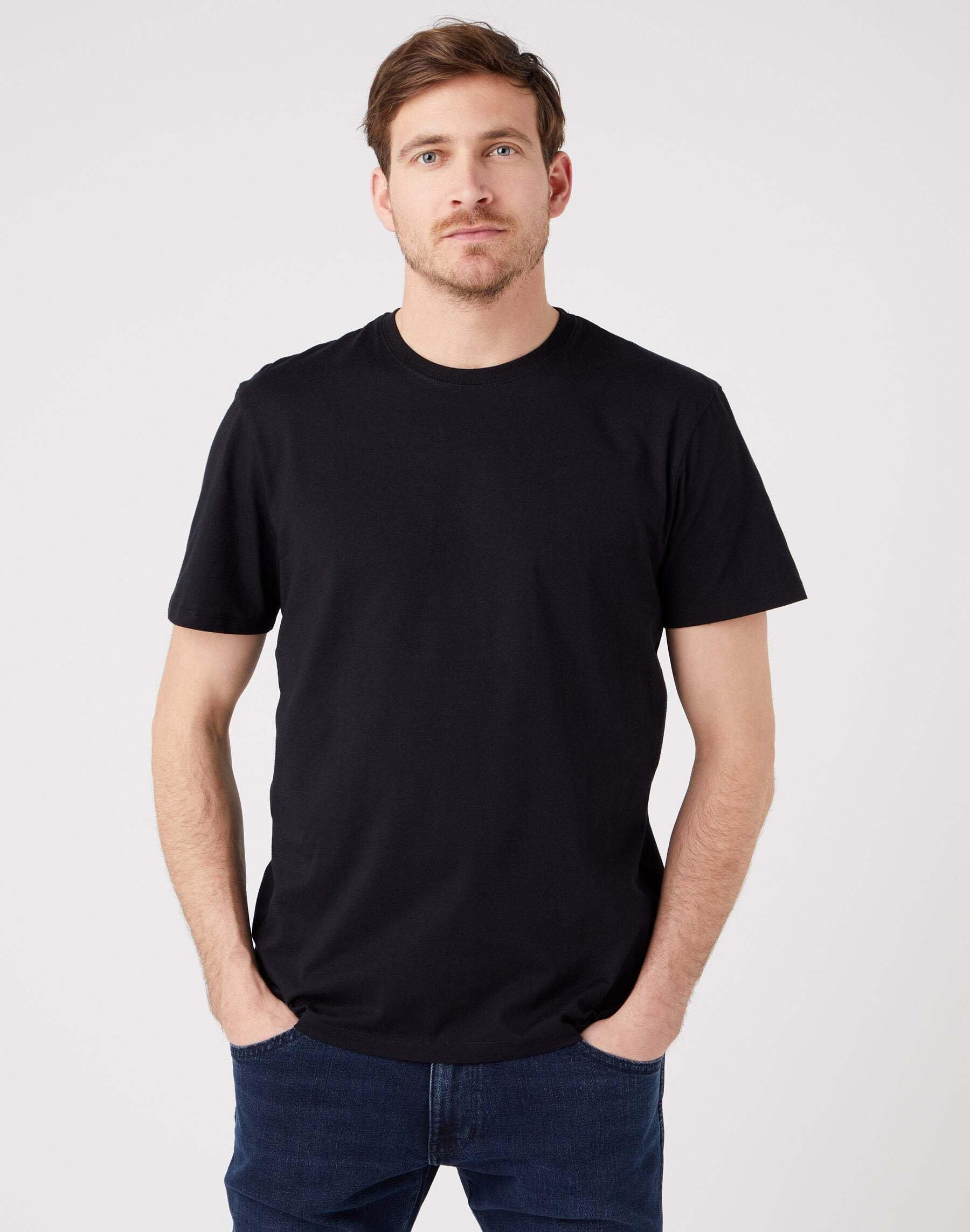 Image of T-shirt 2 Pack Herren Schwarz XXL