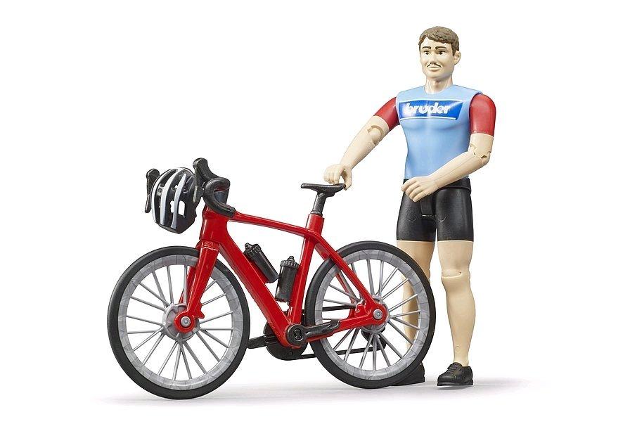 Image of 63110 - Bworld Rennrad Mit Radfahrer Unisex ONE SIZE