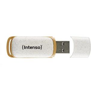 Intenso  Intenso Green Line USB-Stick 128 GB USB Typ-A 3.2 Gen 1 (3.1 Gen 1) Beige, Braun 