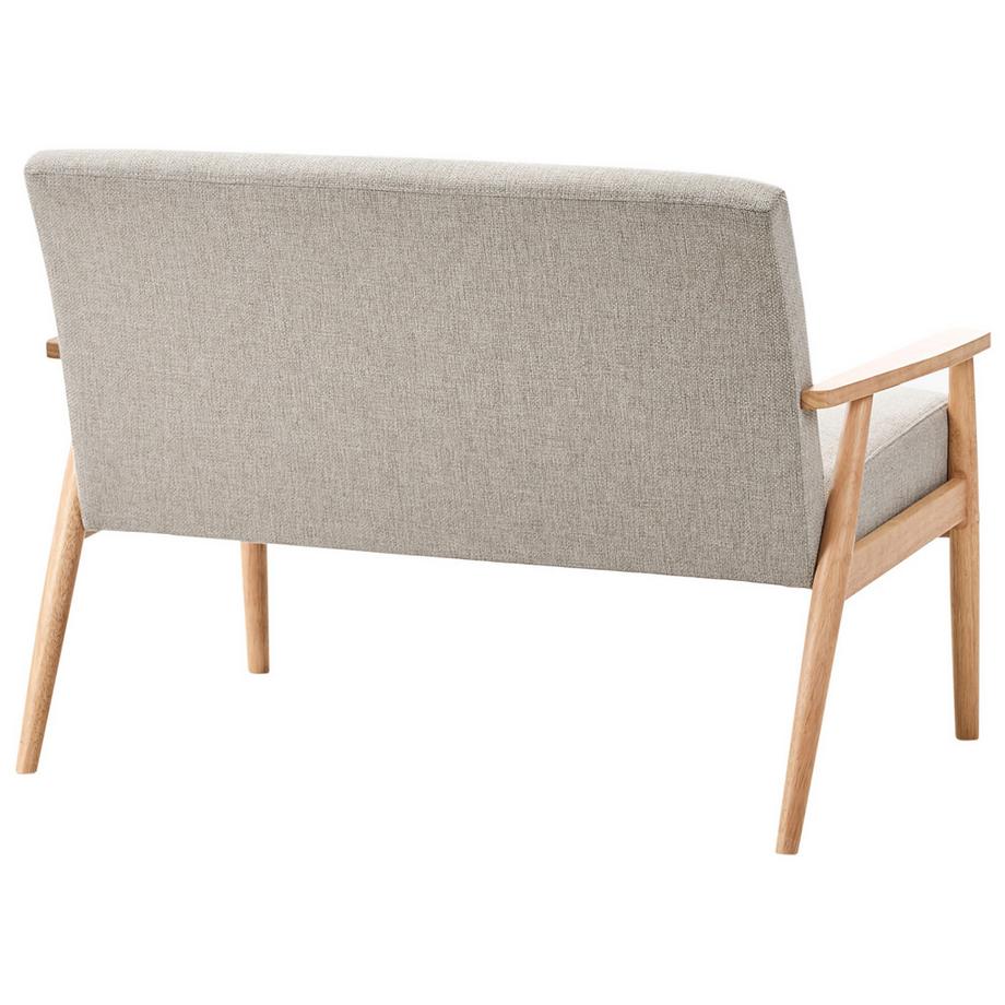 Beliani 2 Sitzer Sofa aus Stoff  ESRUM  