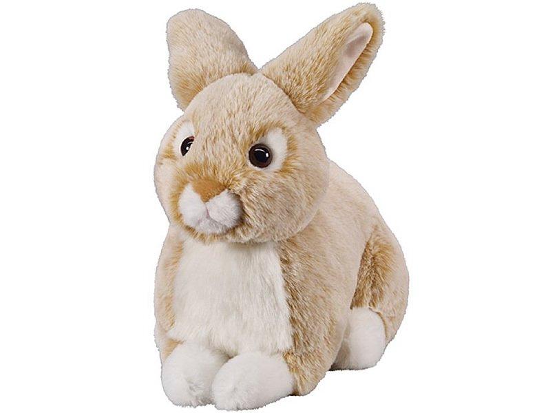 Image of Plüsch Hase liegend Beige (25cm) Beige