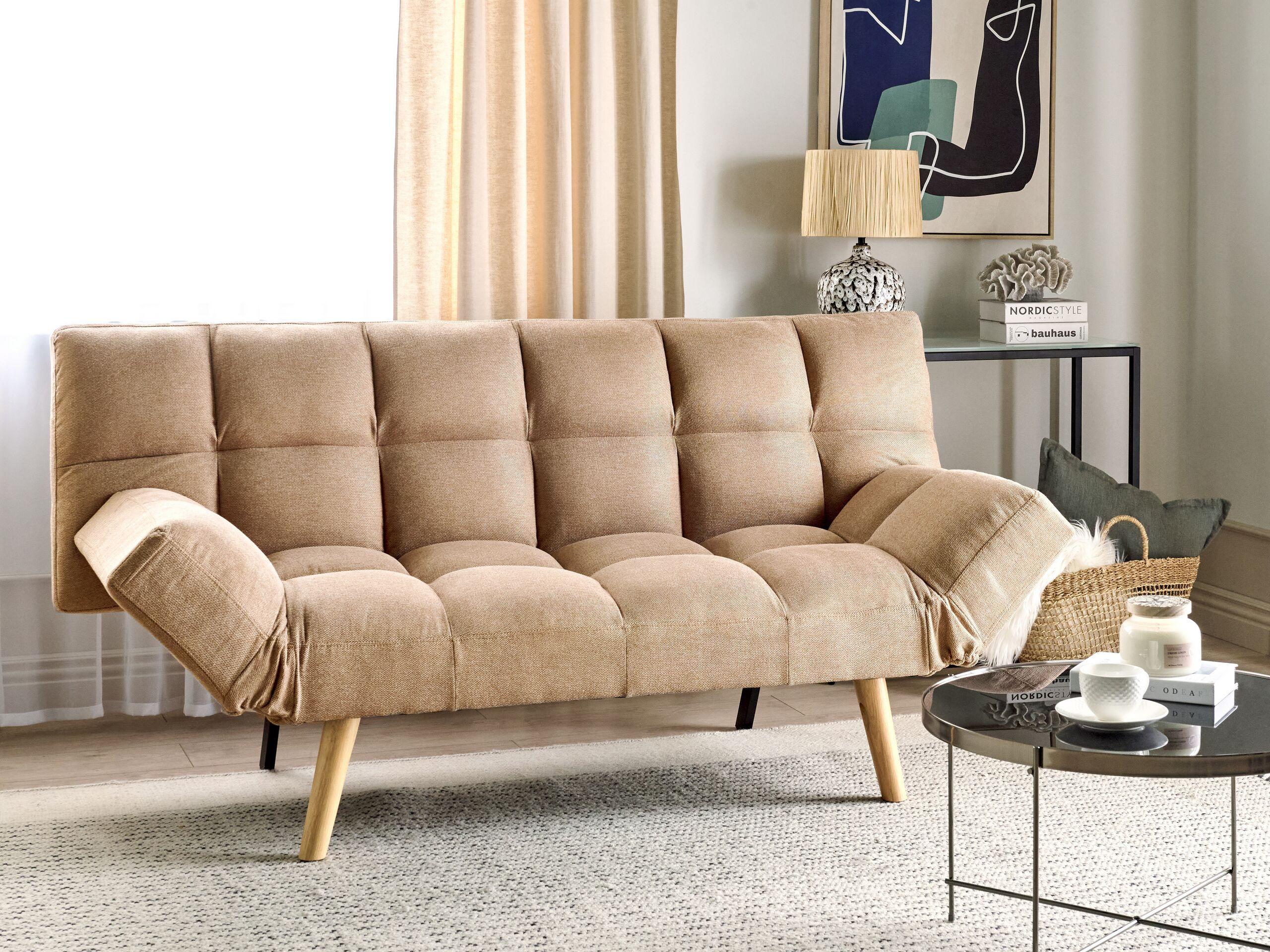 Beliani Schlafsofa aus Polyester Modern INGARO  