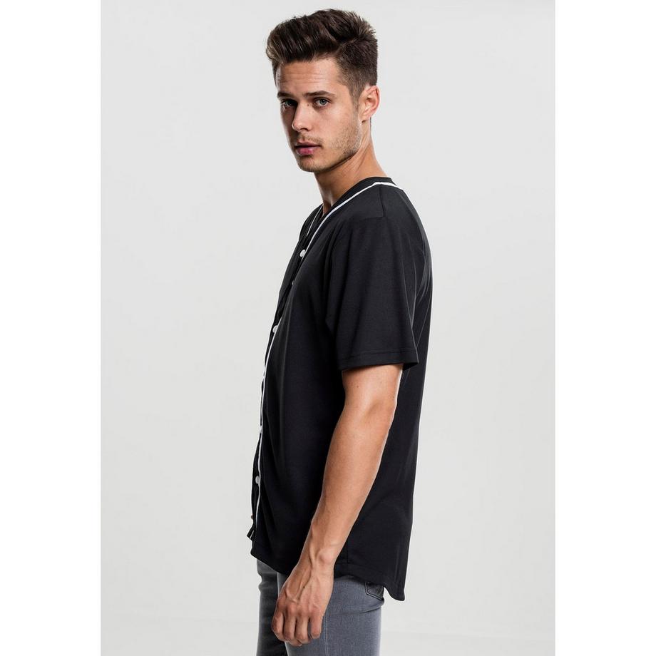 URBAN CLASSICS Baseball Mesh T-Shirt  