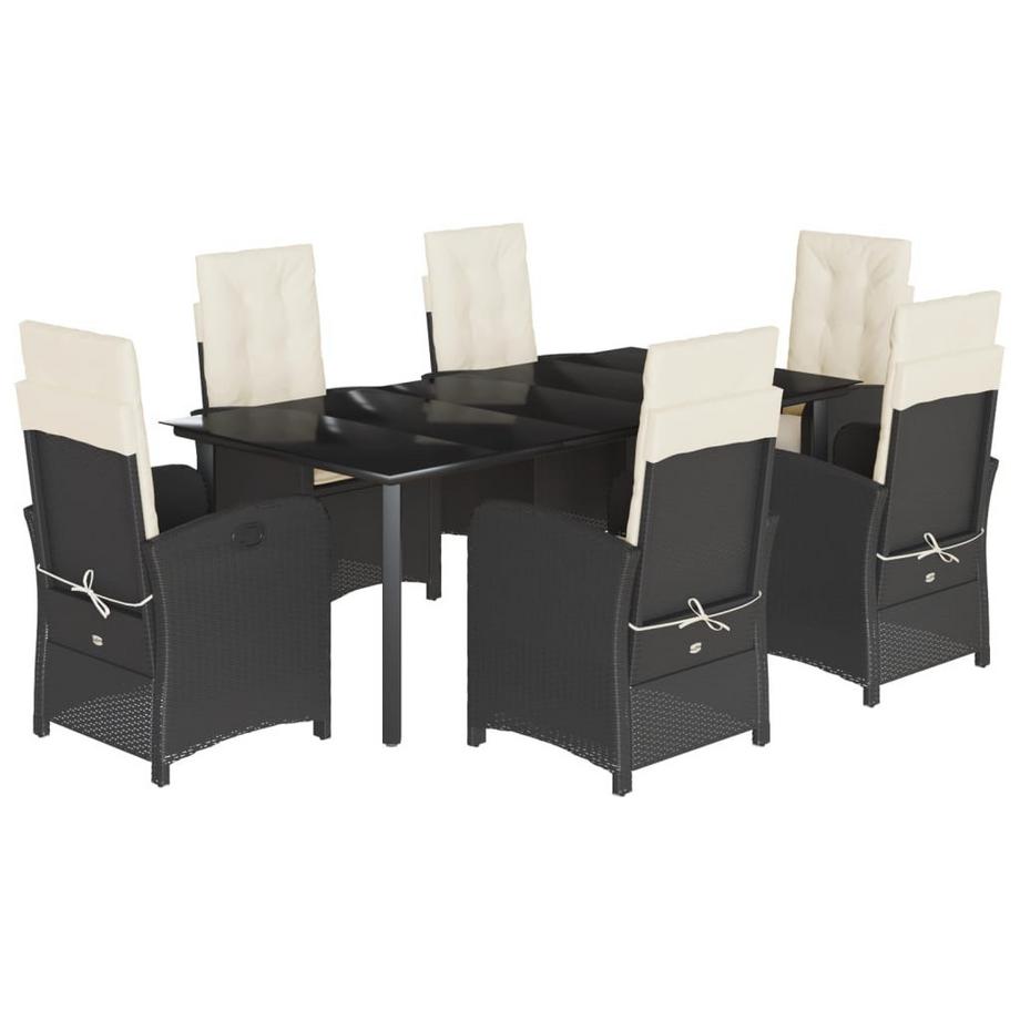 VidaXL set da pranzo da giardino Polirattan  