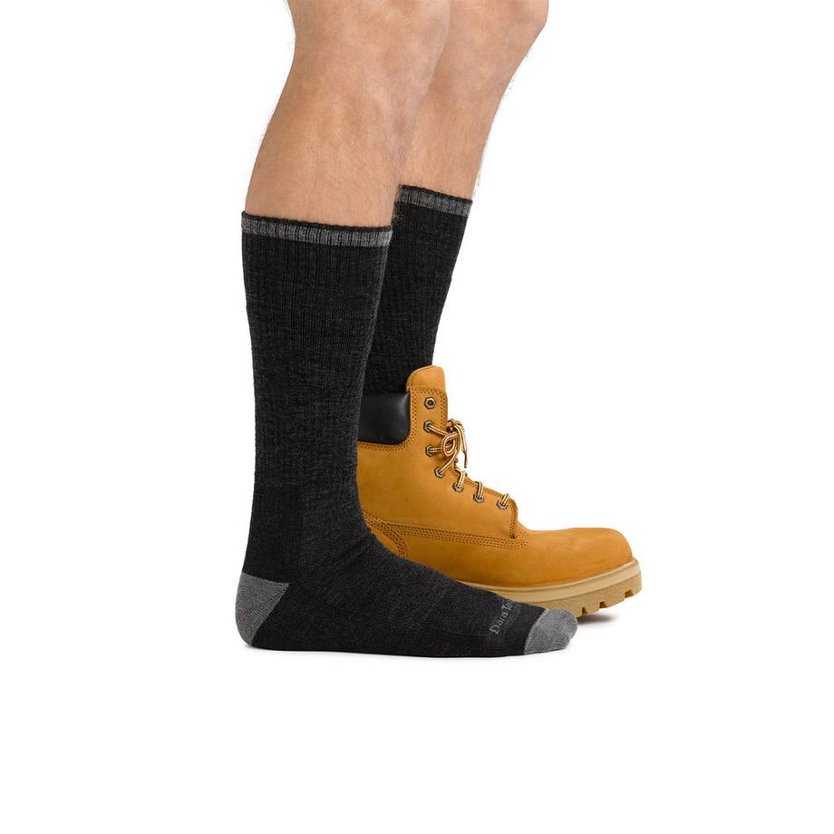 Darn Tough Vermont  Darn Tough Chaussettes Homme Bottes Tricot Côtelé Travail Durables Mérinos 