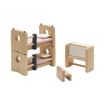 Plan Toys houten meubelset kinderkamer
