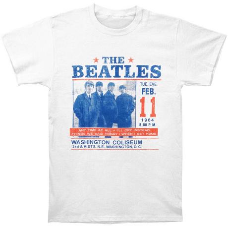 The Beatles  Tshirt WASHINGTON COLISEUM 