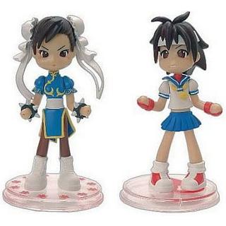 Medicom  Statische Figur - Street Fighter - Chun-Li VS Sakura 