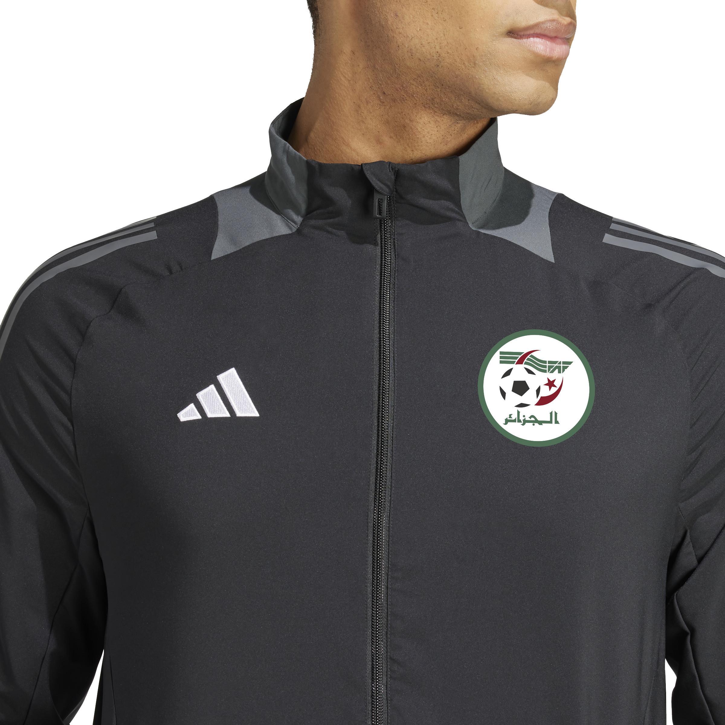 adidas  veste de survêtement prematch algérie 2025 