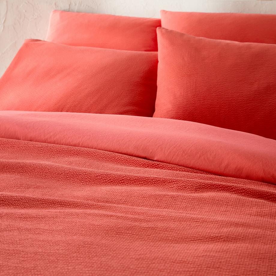 La Redoute Intérieurs Seersucker Coton Coton Lavé Housse de Couette  