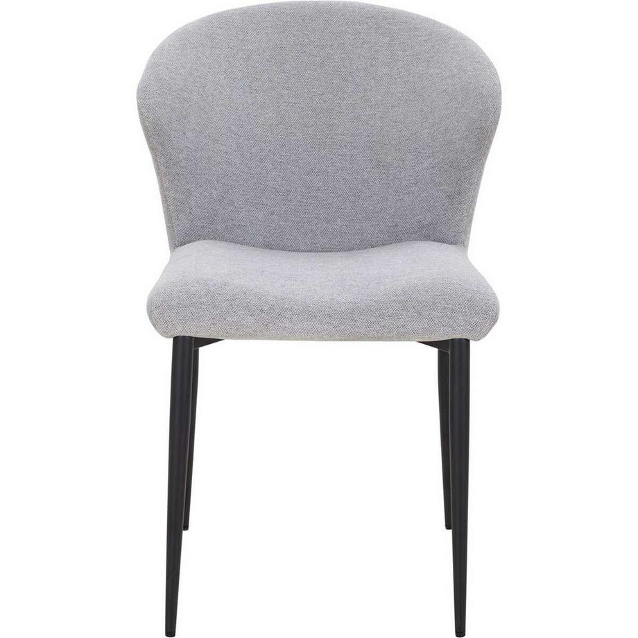 mutoni Sedia da pranzo Frustix grigio (set di 2)  