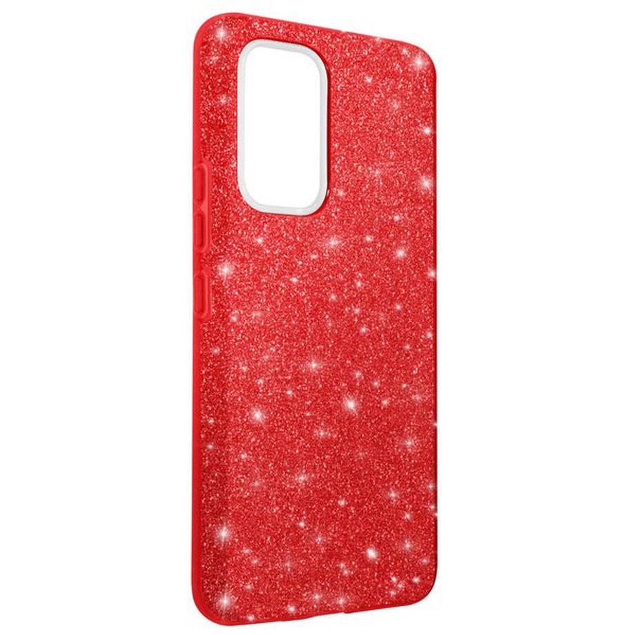 Avizar  Coque Samsung A53 5G Paillette rouge 