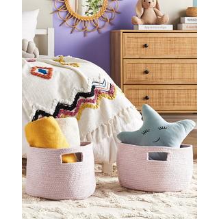 Beliani Korb en Cotone Boho CHINIOT  