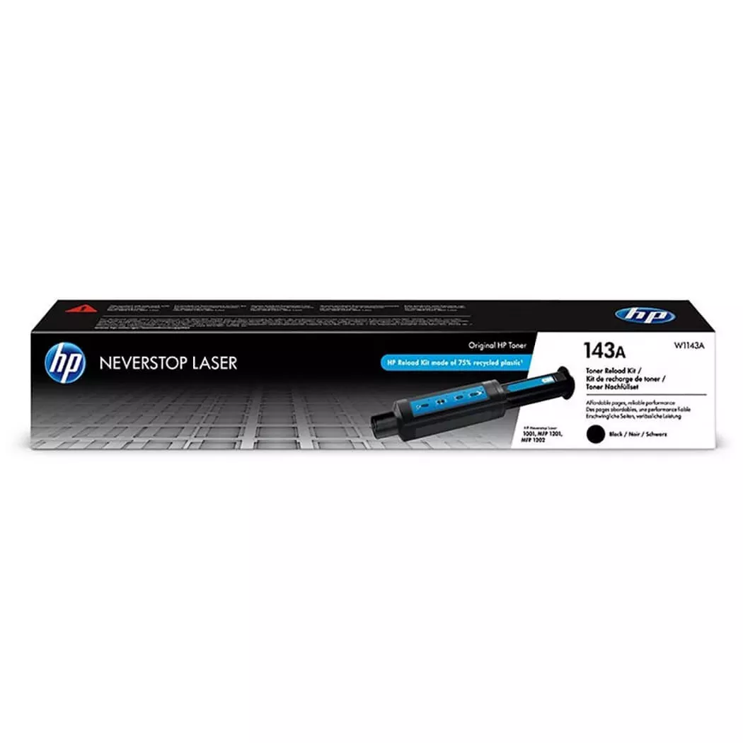 Hewlett-Packard – HP Toner Nachfüllset 143A schwarz W1143A 1001n/1201n/1202nw 2500 S., One Size