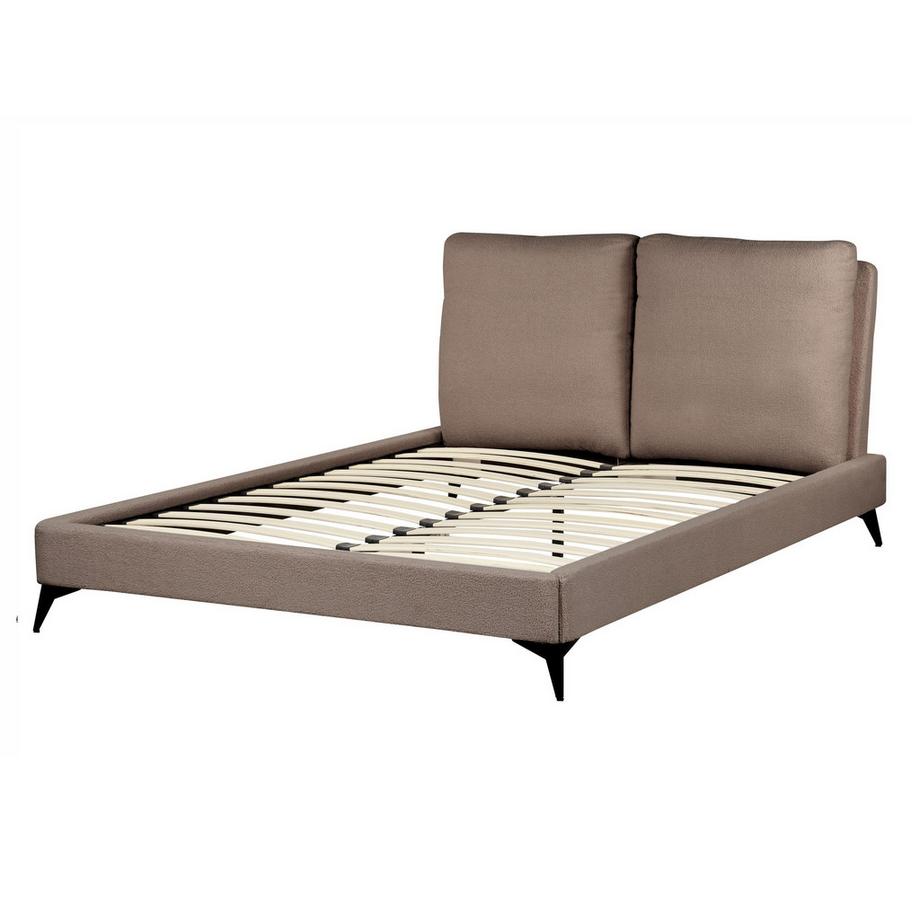 Beliani Letto en Bouclé Scandinavo MELLE  