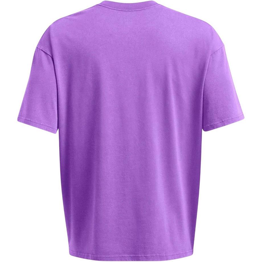 UNDER ARMOUR Gewaschenes übergroßes Logo T-Shirt  